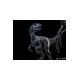 Jurassic World Dominion Deluxe Art Scale Statue 1/10 Blue and Beta 20 cm