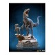 Jurassic World Dominion Deluxe Art Scale Statue 1/10 Blue and Beta 20 cm