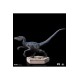 Jurassic World Icons Statue Velociraptor Blue 9 cm