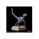 Jurassic World Icons Statue Velociraptor Blue 9 cm