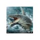 Jurassic World Icons Statue Mosasaurus 16 cm