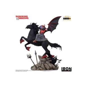 Dungeons & Dragons Deluxe BDS Art Scale Statue 1/10 Venger with Nightmare & Shadow Demon 44 cm