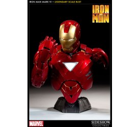 Iron Man 2 Legendary Scale Bust 1/2 Iron Man ..