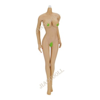 Jiaou Doll Version 3.0 1/6 Scale Female Body With Big Breast ​Wheat-Colored Skin