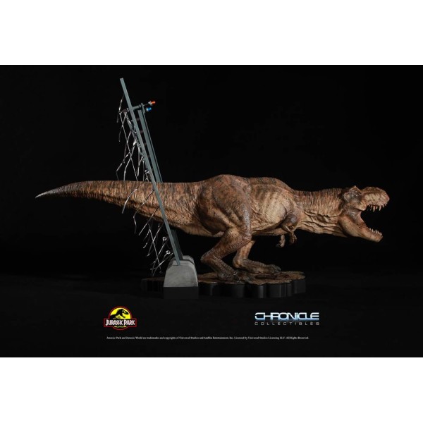 t rex breakout statue