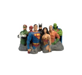 Justice League Fine Art Sculpture Original 7 ..