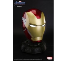 SINGO TOYS Life-Size 1/1 Marvel Licensed Iron Man MK85 Wearable Helmet with Bluetooth Speaker 