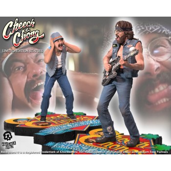 Rock Iconz: Cheech and Chong Statue Set