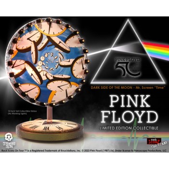 Rock Iconz on Tour: Pink Floyd The Dark Side of the Moon Time Projection Screen Statue