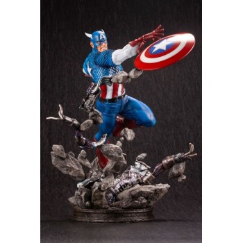 Marvel Comics Fine Art Statue 1/6 Captain America 36 cm