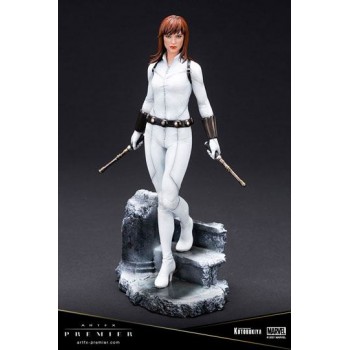 Marvel Universe ARTFX Premier PVC Statue 1/10 Black Widow White Costume Limited Edition 21 cm