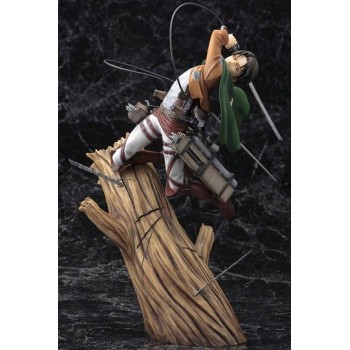 Attack on Titan ARTFXJ Statue 1/8 Levi Renewal Package Ver. 28 cm