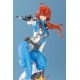 G.I. Joe Bishoujo PVC Statue 1/7 Scarlett 25th Anniversary Sky Blue Color Ver. 23 cm