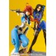 G.I. Joe Bishoujo PVC Statue 1/7 Scarlett 25th Anniversary Sky Blue Color Ver. 23 cm