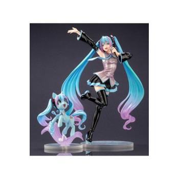 My Little Pony feat. Hatsune Miku Bishoujo PVC Statue 1/7 Hatsune Miku Pony 22 cm