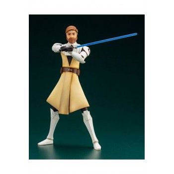 Star Wars The Clone Wars ARTFX+ PVC Statue 1/10 Obi-Wan Kenobi 17 cm