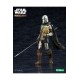 Star Wars The Mandalorian ARTFX Statue 1/10 Mandalorian and Grogu with Beskar Staff 18 cm