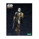 Star Wars The Mandalorian ARTFX Statue 1/10 Mandalorian and Grogu with Beskar Staff 18 cm