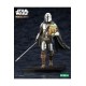 Star Wars The Mandalorian ARTFX Statue 1/10 Mandalorian and Grogu with Beskar Staff 18 cm