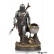 Star Wars The Mandalorian: The Mandalorian and The Child Legacy Replica 1/4 Scale Statue 56 cm