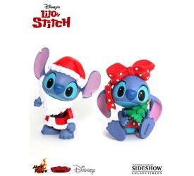 Lilo and Stitch Cosbaby Figure 2-Pack Santa a..