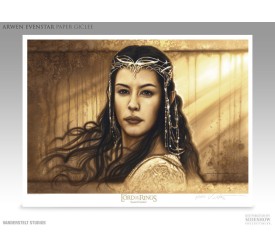 Lord of the Rings Fine Art Print Giclee Arwen..