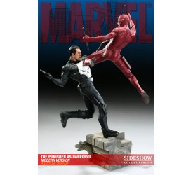 Marvel Diorama The Punisher vs. Daredevil Mod..