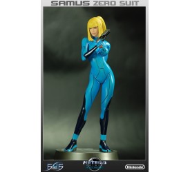 Metroid Prime Samus Zero Suit Statue 9.5 inch..
