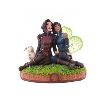 The Legend of Korra Statue Korra and Asami in the Spirit World 22 cm