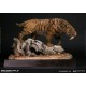 DAMTOYS MUSEUM SIMILODON FATALIS COLLECTIBLE STATUE DRY GOBI DESERT VERSION