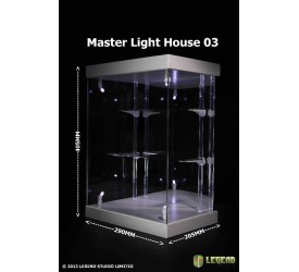 Master Light House Acrylic Display Case with ..