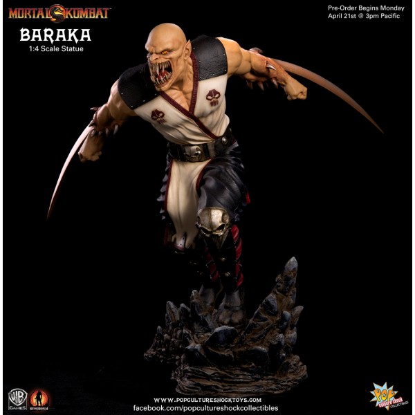 Mortal Kombat 9 Baraka 1/4 scale Statue 44 cm