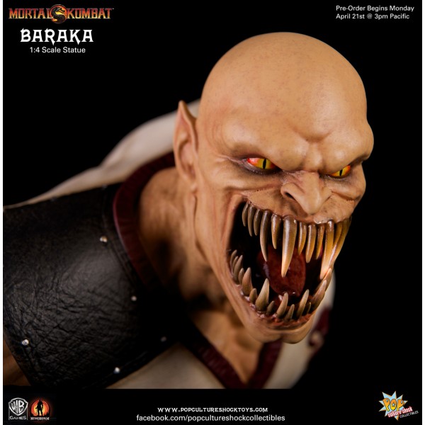 Mortal Kombat 9 Baraka 1/4 scale Statue 44 cm