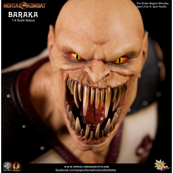 Mortal Kombat 9 Baraka 1/4 scale Statue 44 cm