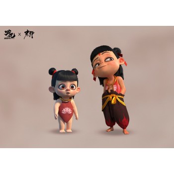 Ne Zha 2019 The Devil Is Coming Mini Figures Ne Zha Set