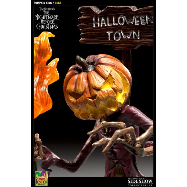 Nightmare Before Christmas Buste Pumpkin King 25 cm