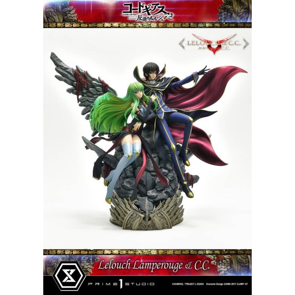 1/6 Sixth Scale Statue: Lelouch Lamperouge Code Geass Lelouch of the  Rebellion R2 Statue 1/6 Scale by Prime 1 Studio