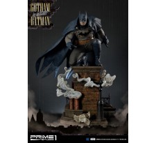 DC Comics Arkham Origins Gotham by Gaslight Batman Blue 1/5 Scale Statue 57 CM