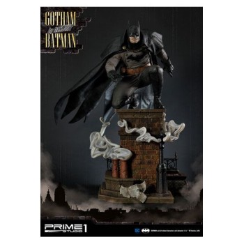 Batman Arkham Origins Statue 1/5 Gotham By Gaslight Batman Black Version 57 cm