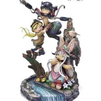 Made in Abyss Statue Riko, Reg and Manachi 27 cm