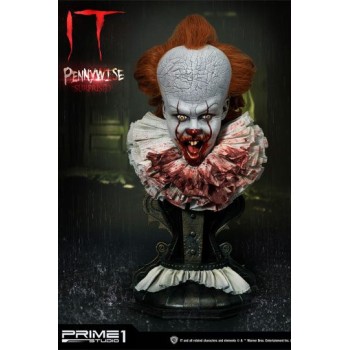 Stephen Kings It 2017 Bust 1/2 Pennywise Surprised 42 cm