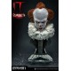 Stephen Kings It 2017 Busts 3-Pack 1/2 Pennywise Serious, Dominant and Surprised 42 cm