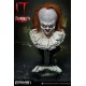 Stephen Kings It 2017 Busts 3-Pack 1/2 Pennywise Serious, Dominant and Surprised 42 cm