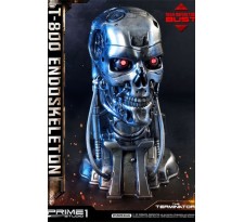 The Terminator High Definition Bust 1/2 T-800 Endoskeleton Head 22 cm