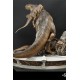 Jurassic Park Statue 1/8 T-Rex vs Velociraptors in the Rotunda 65 cm