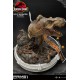 Jurassic Park Statue 1/8 T-Rex vs Velociraptors in the Rotunda 65 cm