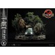 Jurassic Park The Lost World T-Rex Cliff Attack 1/15 Scale Statue Bonus Version