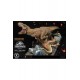 Jurassic World: Fallen Kingdom Statue 1/15 T-Rex and Carnotaurus Deluxe Version 90 cm