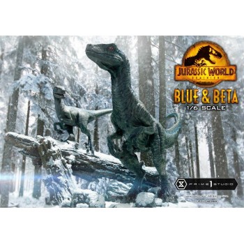 Jurassic World: Dominion Blue and Beta 1/6 Scale Statue