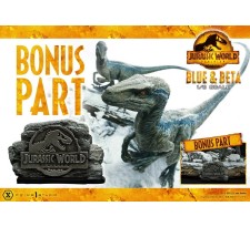 Jurassic World: Dominion Blue and Beta 1/6 Scale Statue Bonus Version